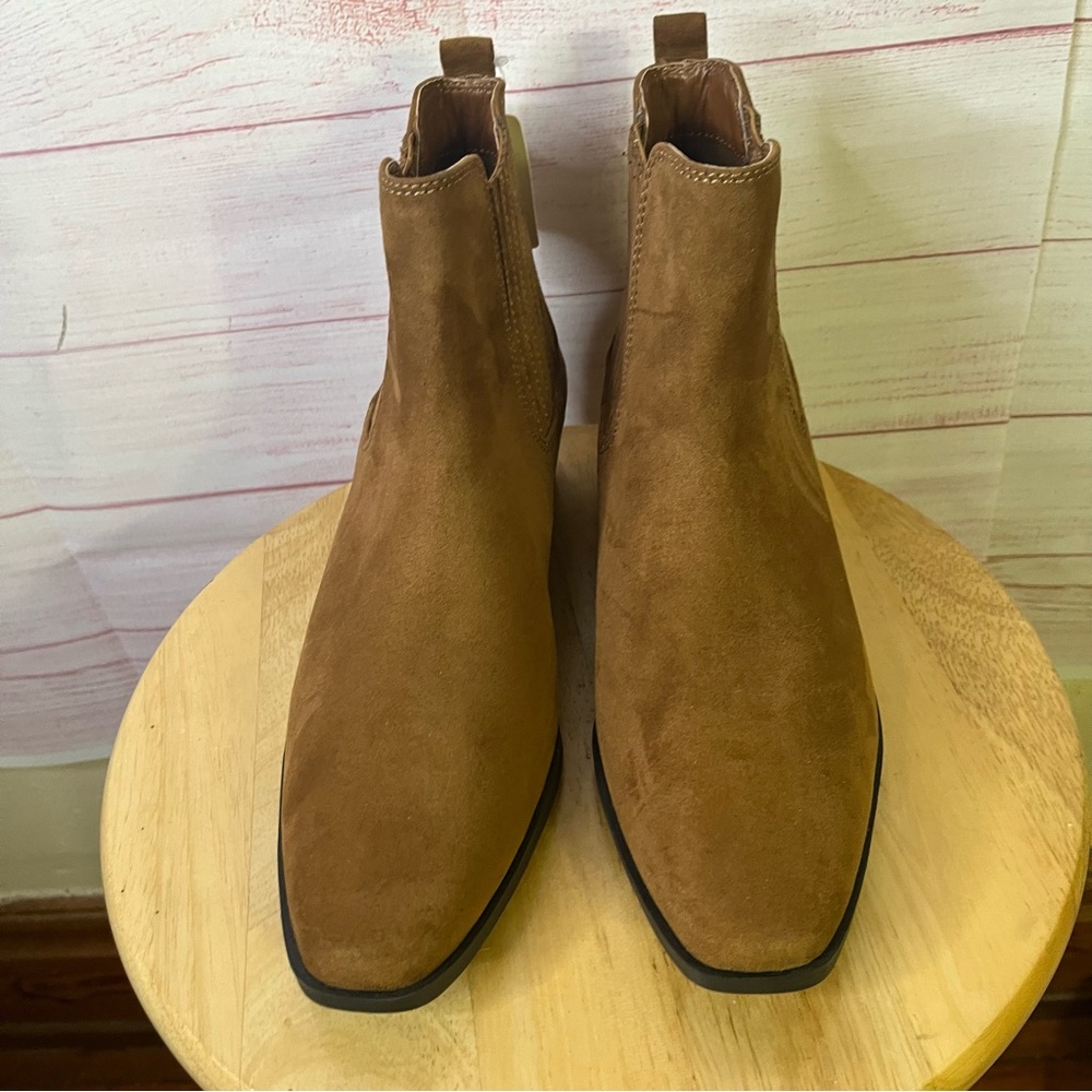 a.n.a. (A New Approach) NWT Brown Cognac Ankle Boots Size 8 - Picture 5 of 9